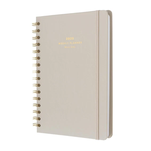 KOKONOTE TERMINPLANER 2025 Misty Grey Planer 2025 Terminkalender 2025