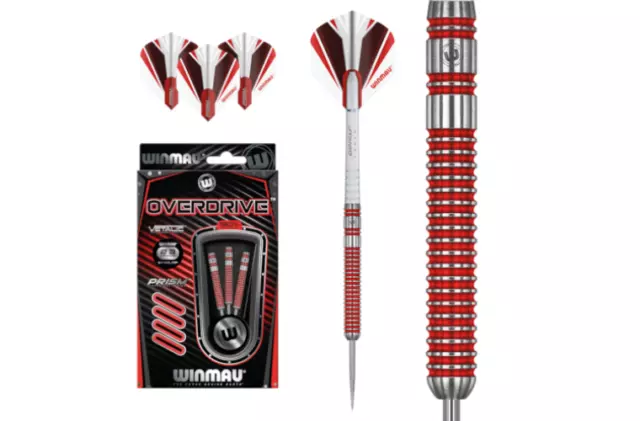 WINMAU Overdrive Parallel Steel Tip 90% Tungsten Darts Easter Gifts