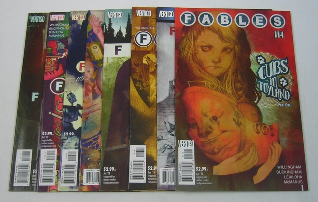 FABLES : CUBS in Toyland 1-8 VF histoire complète Bill Willingham