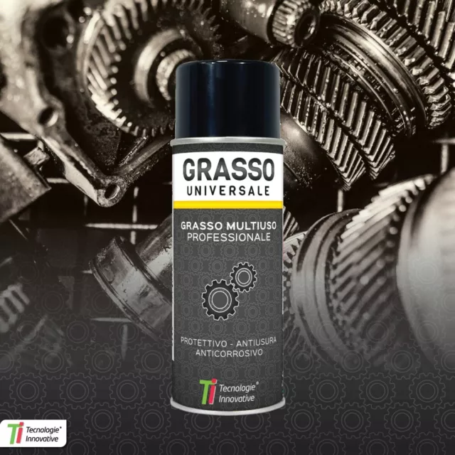 Tecnologie Innovative - GRASSO UNIVERSALE spray multiuso professionale 400 ml