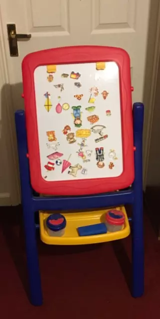 double sided easel plastic used