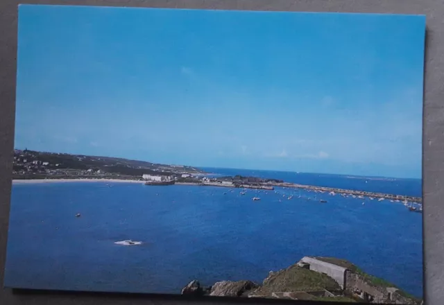 Postcard ALDERNEY Braye Harbour, Channel Islands Unposted