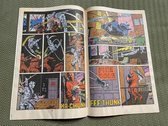 G.I Joe a Real American Hero #85 (6.5) Storm Shadow cover, 1st print, 1989 4