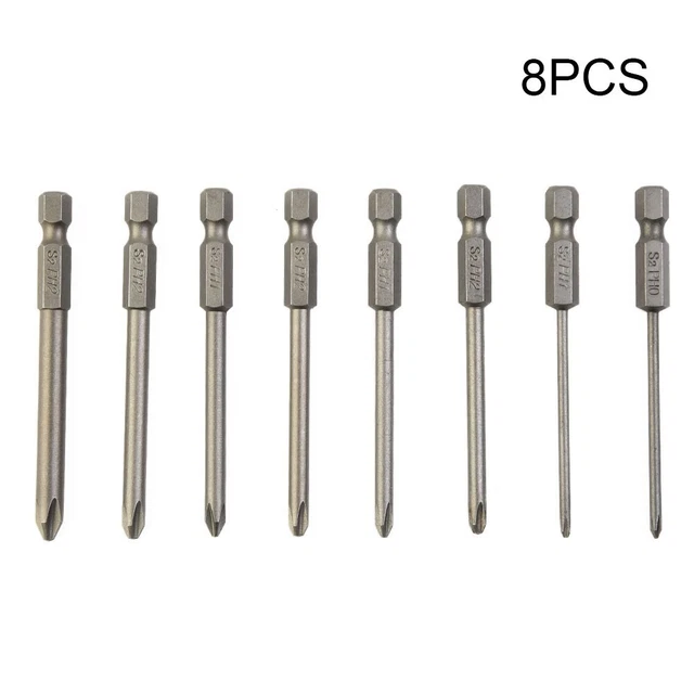 Ensemble tournevis bit tournevis PH0 PH1 PH2 pour perceuse tournevis électrique