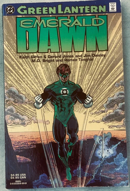 Dc Comics Graphic Novel Tpb Green Lantern Emerald Dawn 1St Print