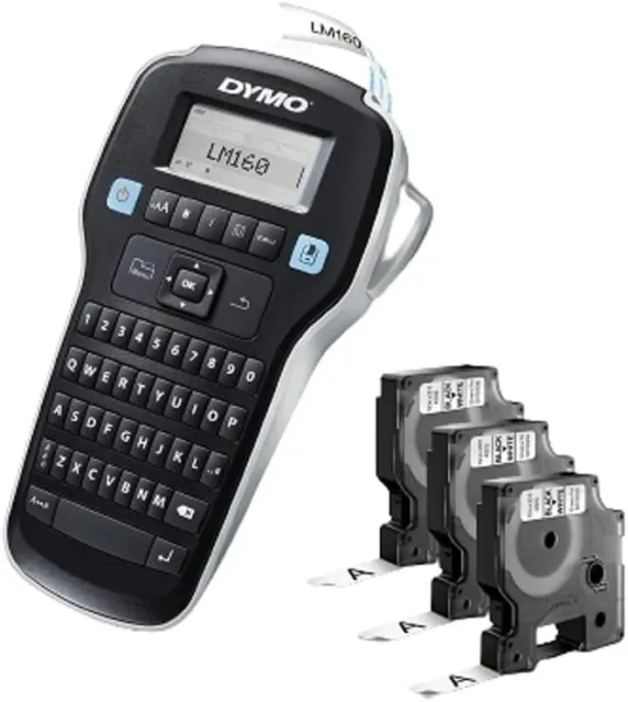 DYMO LabelManager 160 Portable Label Maker Bundle, Easy-to-Use, One-Touch.....