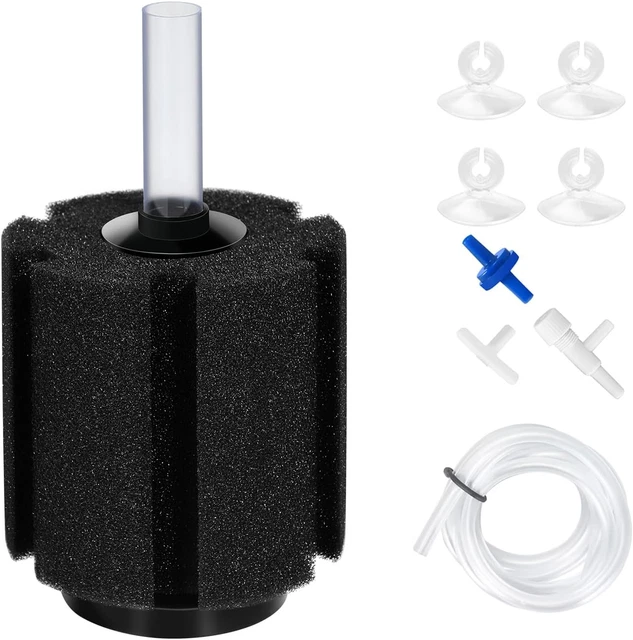 Sponge Filter,Aquarium Sponge Filter for Fry Betta Shrimp Nano Fish Tank with Ac