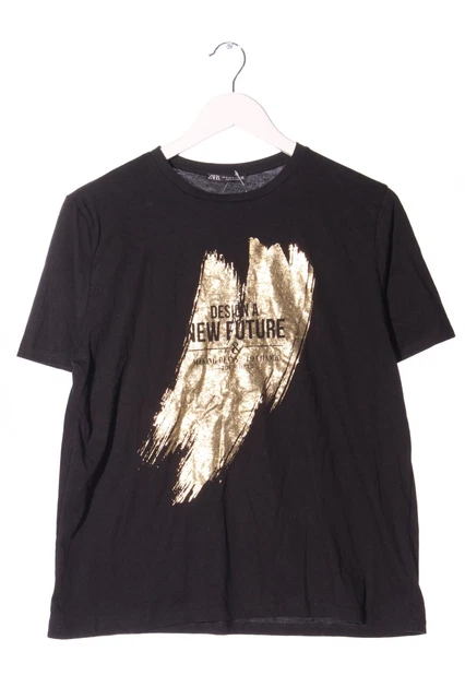 ZARA CAMICIA FANTASIA Donna Taglia IT 42 nero oro stile casual EUR 8 90 PicClick IT