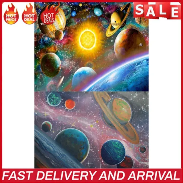 Vast Universe Oil Paint By Numbers DIY Coloring Picture for Adults Children Kits