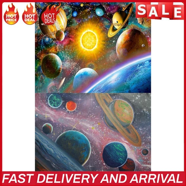 Vast Universe Oil Paint By Numbers DIY Coloring Picture for Adults Children Kits