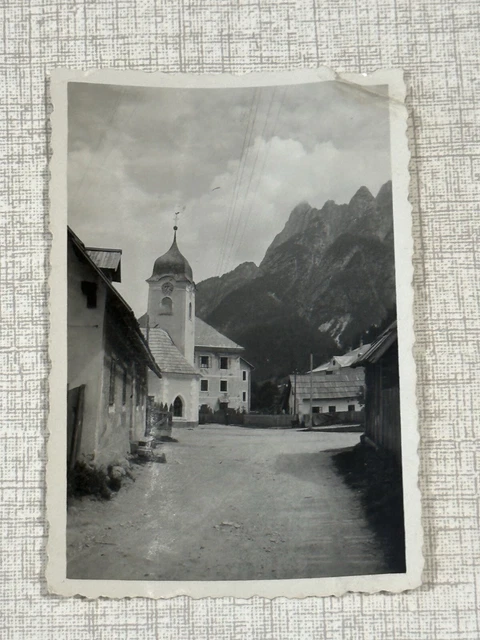 Foto Anni 30 BASE DEL PREDIL (Raibl) Agosto 1934 Alpi Giulie