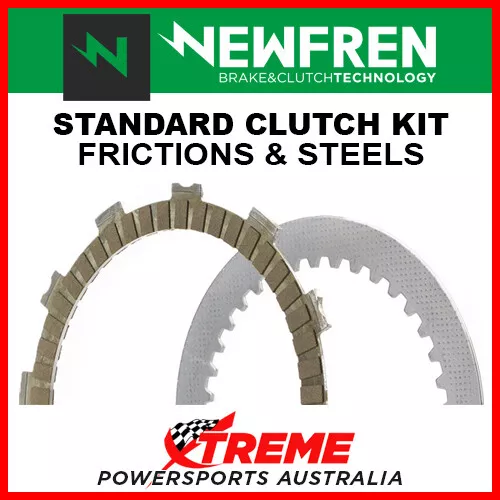 Newfren Yamaha WR250F 2001-2018 OEM Standard Clutch Kit Frictions & Steels F2846