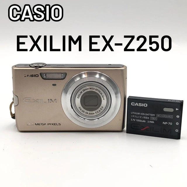 CASIO EX-Z250 デジタルカメラ 9.1メガピクセル【美品】動作確認済 CASIO EX-Z250 デジタルカメラ 9.1メガピクセル【美品】動作確認