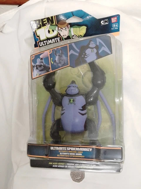 BEN 10 ULTIMATE alien DNA Alien Heroes ultimate spidermonkey figure £15