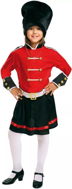 My Other Me Costume da Guardia Inglese Bambina 10-12 anni Vestito Carnevale