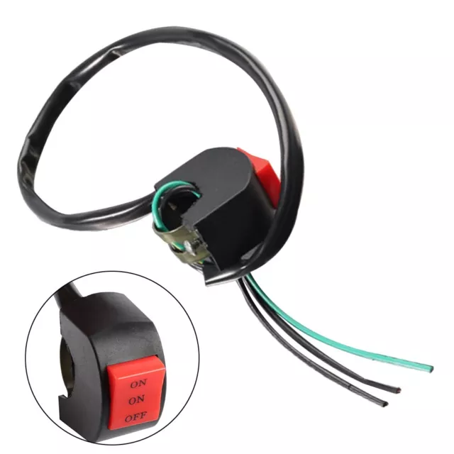 Lights Switch ABS Black Wire: Positive Black+Red High Quality Hot Sale