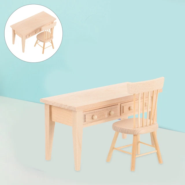 Joyería de muñecas 1 mueble de muñeca a escala 12 adornos de escritorio
