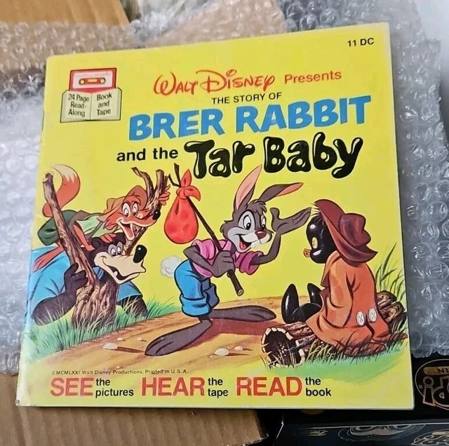 Brer Rabbit Collection VINTAGE WALT DISNEY Brer Rabbit and the Tar Baby Story Book - No ...