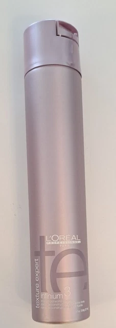 L'Oreal Texture Expert Infinium 3 Strong Hold Working Spray 11 Oz (371 ml)
