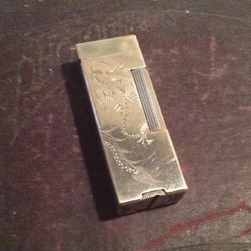 Vintage/Antique: Dunhill Auto Rollalite Automatic Petrol Fluid Wick