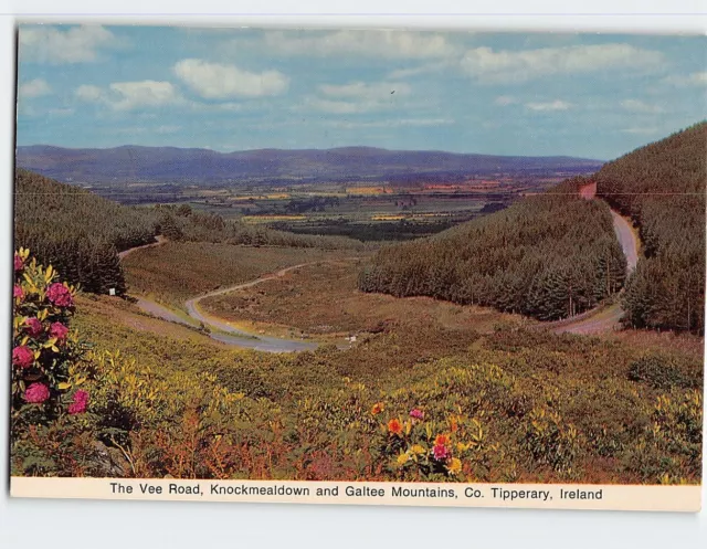 Postcard The Vee Road, Knockmealdown and Galtee Mountains, Ireland