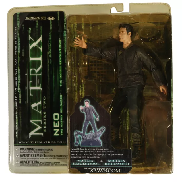Matrix Series Two McFarlane Toys - Neo (Reloaded) - MOC