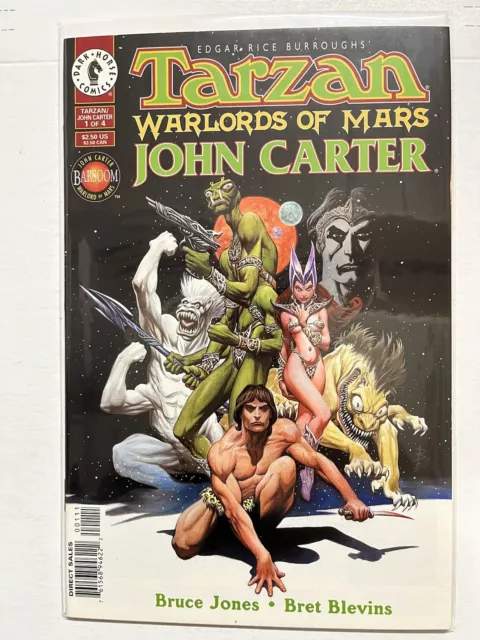 Tarzan John Carter Warlords Of Mars No. 1 Dark Horse Comics January 1996