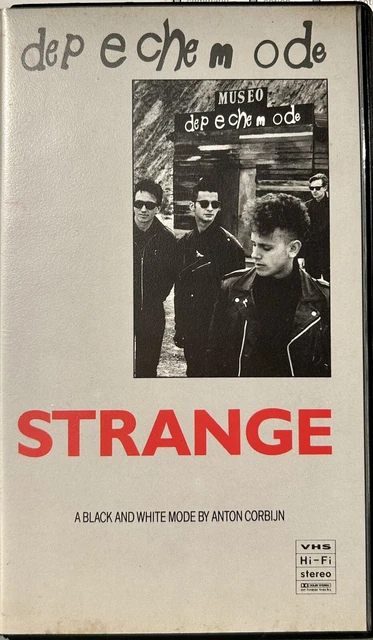 Depeche Mode Strange Vhs Rare Tape Anton Corbijn 1988 Collectible 19
