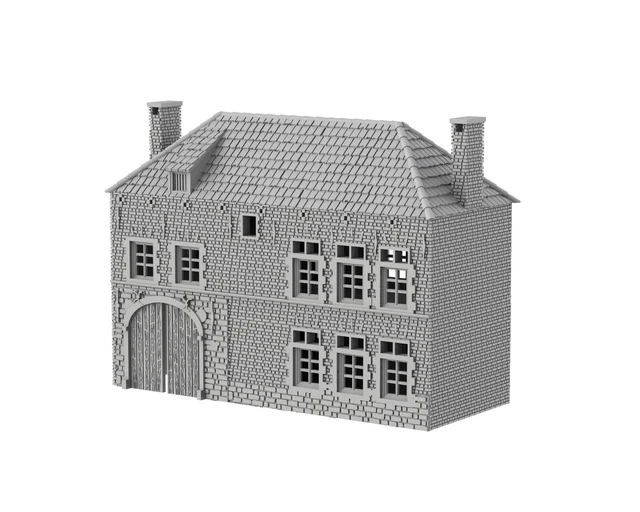 Église De Plancenoit – Décor 3D Pour Wargame – Terrain Napoléon Waterloo