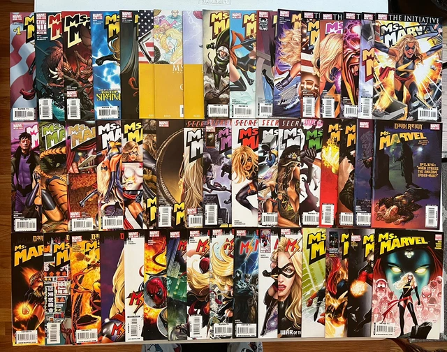 Ms. Marvel Vol 2 Iss 1-50 Complete Set - 4 Keys! (2006) Cho - Reed - Deodato Jr.
