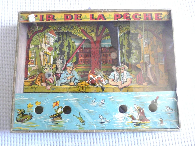 Jeu De Société Vintage SAUSSINE 'La Pêche' - Bel état