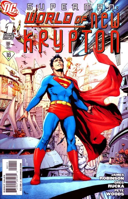Superman: World Of New Krypton #1 (2009) Vf/Nm Dc