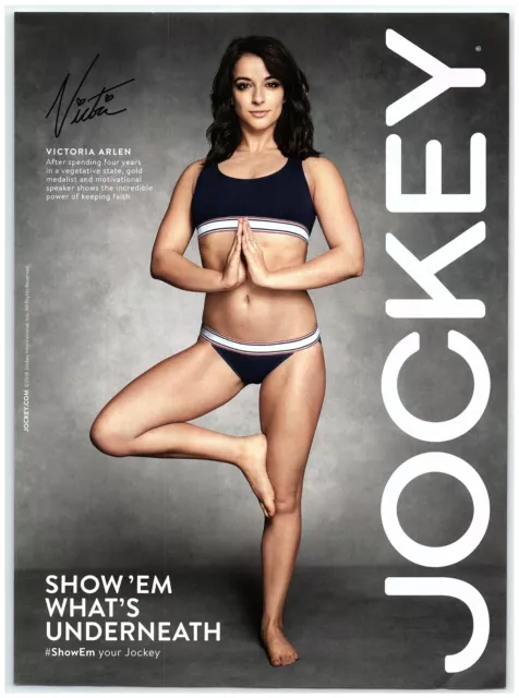 JOCKEY BRA PRINT Ad -Sexy Model Wearing Jockey Pink Bra & Underwear Fashion  Page $2.99 - PicClick