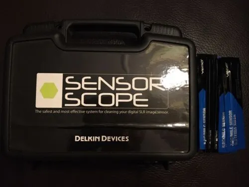 Delkin DDSS-SCOPE3 SensorScope 3 im Koffer Sensorreinigungs-Set