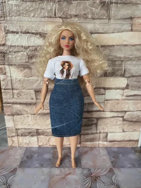 curvy barbie doll new clothes