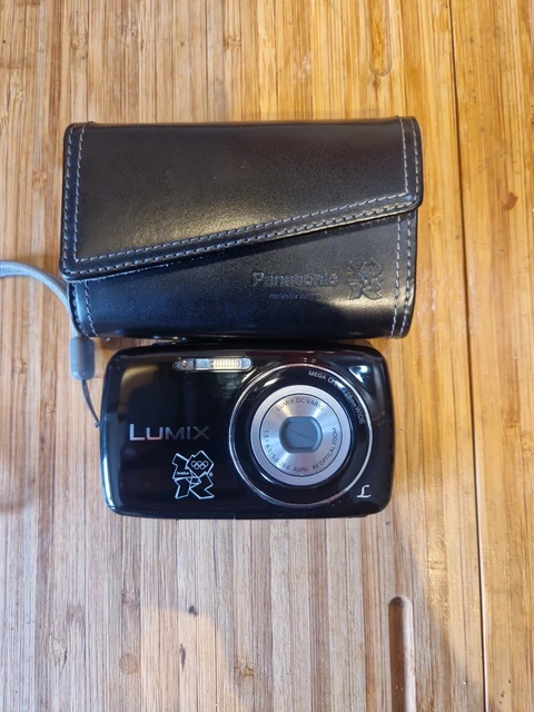 Panasonic LUMIX DMC-S3 14.1MP Digital Camera Black (London 2012 Collection)