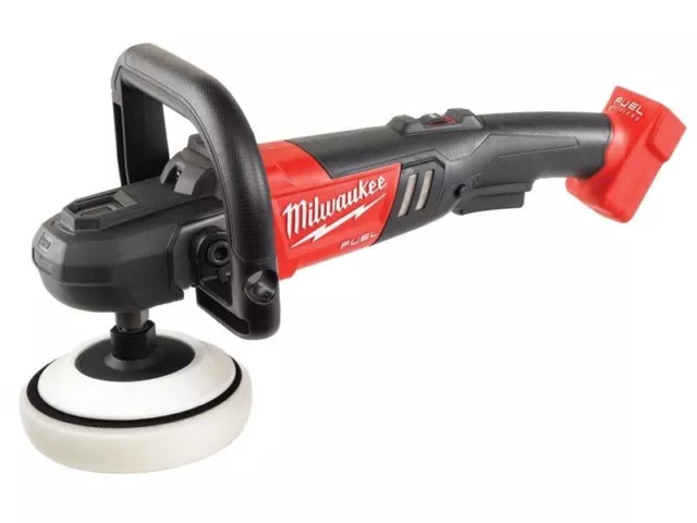 Milwaukee Fuel 18 Volt 180mm 8 Position Variable Speed Polisher M18FAP180-0