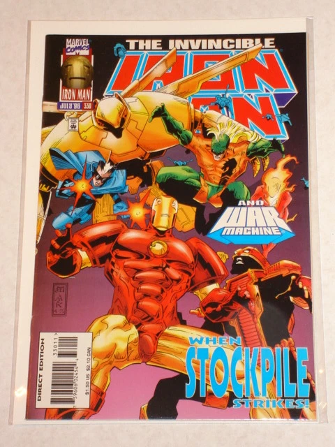 Ironman #330 Vol1 Marvel Comics July 1996