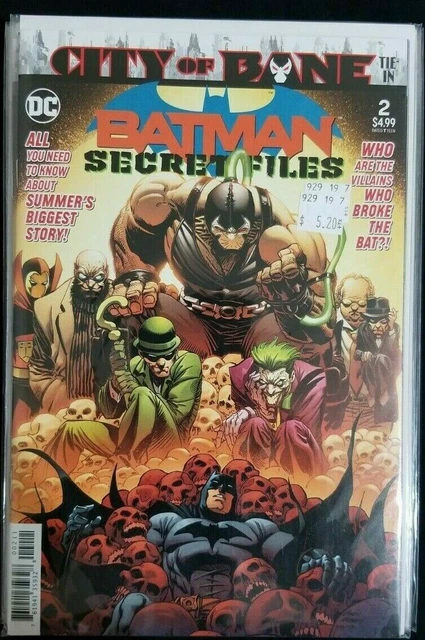 Batman Secret Files 2 2A (DC 2018) Kubert NM/NM- great shape! Tom King run