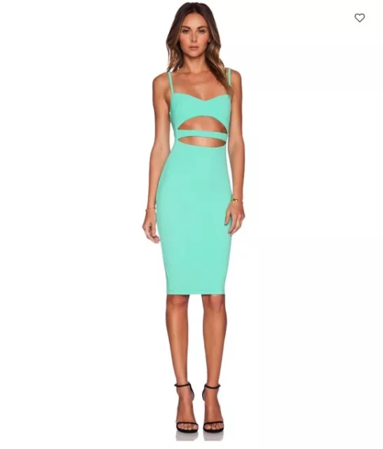 Nookie Bridget Bustier Dress Lagoon color