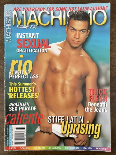 Machismo Gay Latin Magazine Summer 2003