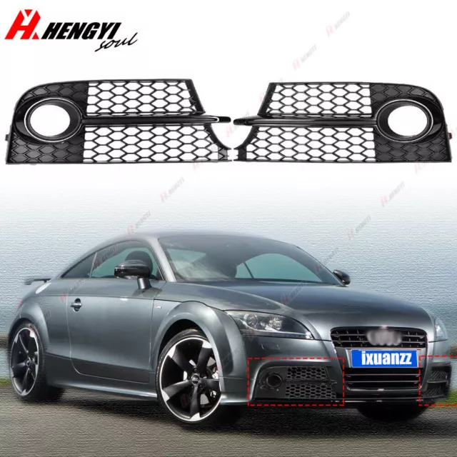 FOR AUDI TT Mk2 11 14 S Line Front Bumper Left Right Fog Light