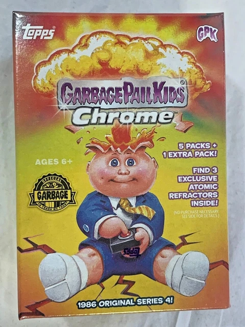 2021 Topps Garbage Pail Kids CHROME SERIES 4 Card Blaster Box Value 1 2 3 4 PACK