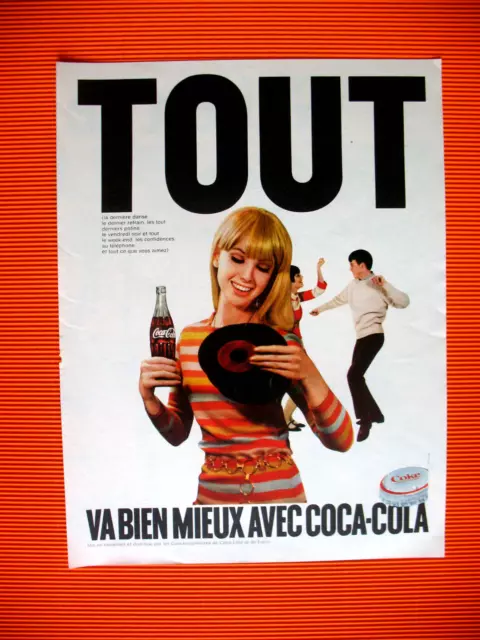 Coca-Cola Soda Press Release The Last Dance Goes Much Better With Ad 1968