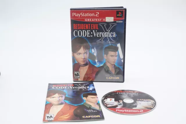 Resident Evil - Code Veronica X + demo disc Devil May Cry (2001) - Sony Playstation  2 - LastDodo