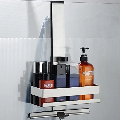 Cooeco Etagere Douche Suspendue – Etagere Salle de Bain en Acier Inoxydable p...
