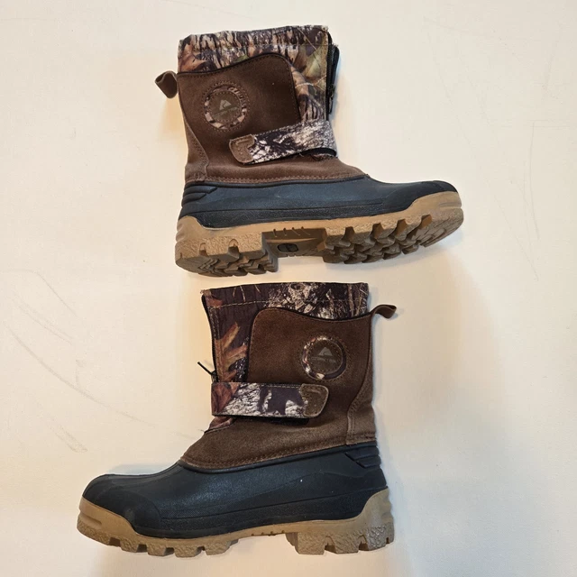 Bottes Justin En Cuir Homme – Marron/vert – Bout En Acier – Taille 8.5 D – Occasion