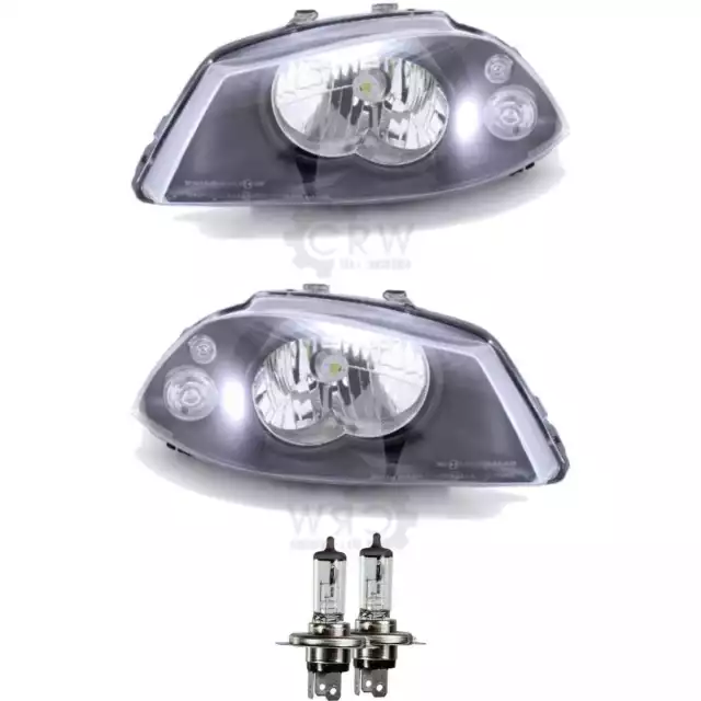 Set Faros Kit para Seat Ibiza IV Cordoba 6L Año Fab. 02-06 Incl. Osram H4