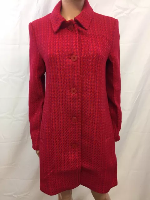 MANTEAU FEMME DESIGUAL 50 Laine Ref19WWEWCK Taille 38 Couleur Rouge Neuf EUR 89 00 PicClick FR
