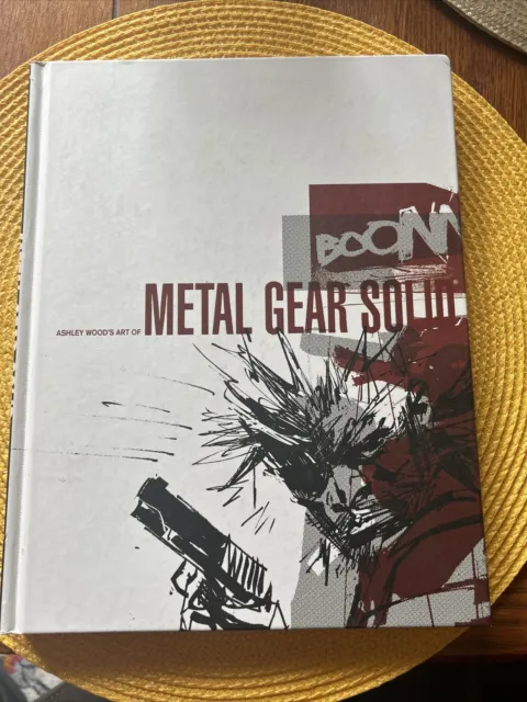 Art of Metal Gear Solid HC - Hardcover By Wood, Ashley - Pre-Owned Good Cond